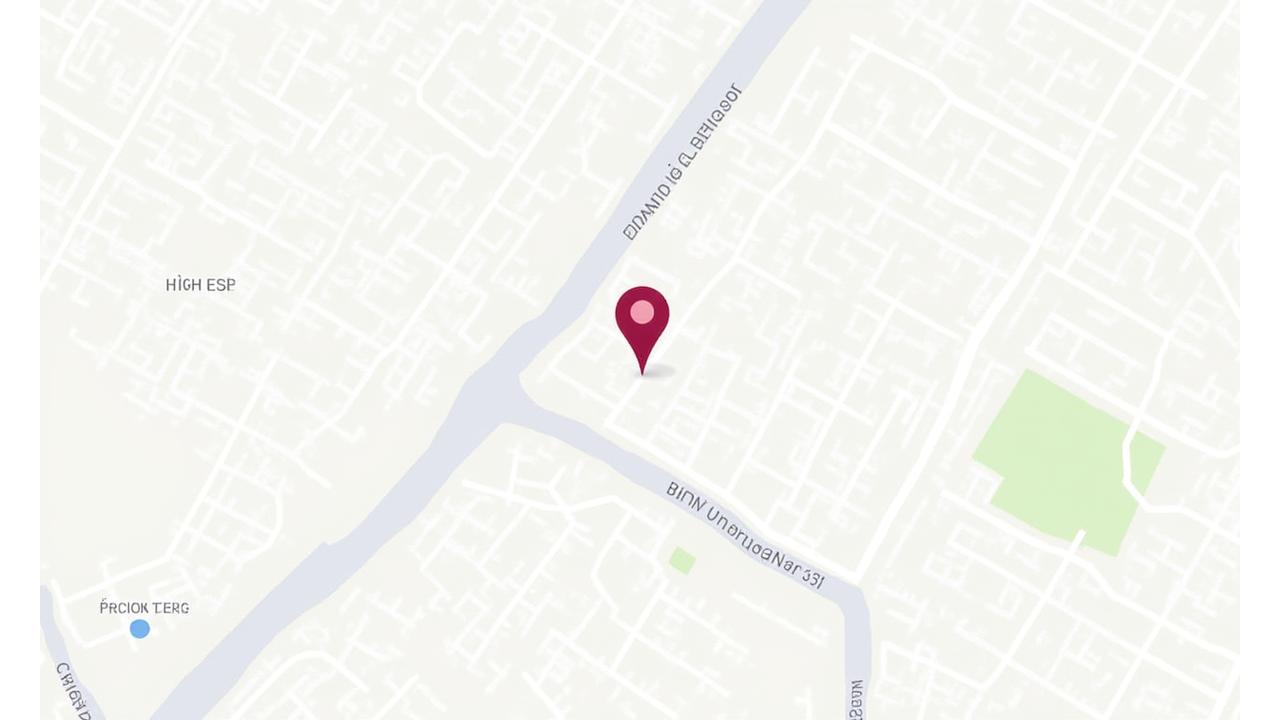 Kart som viser Bjørk & Sti studio på Bygdøy allé 315, Oslo.