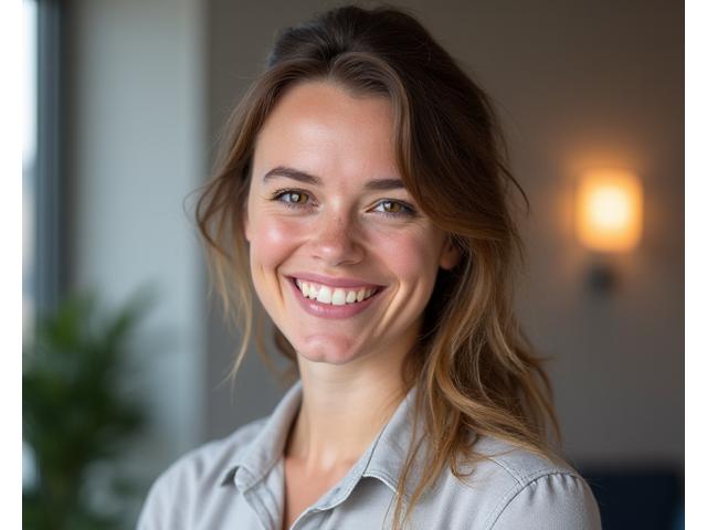 Portrett av Hanne Bjørk, hovedfotograf hos Bjørk & Sti